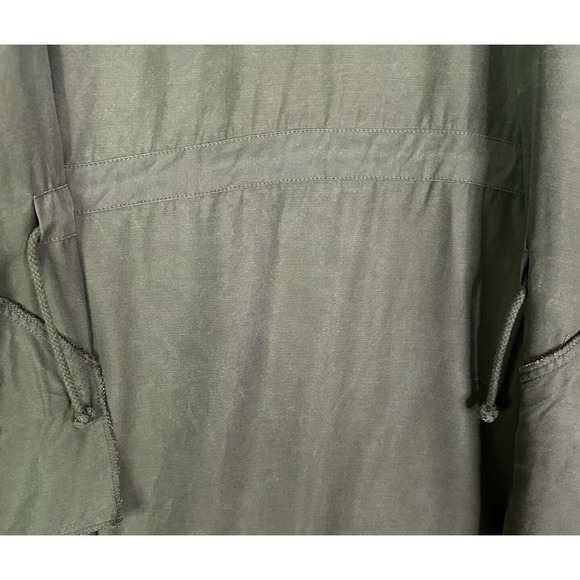 Anthropology BB Dakota Jacket Women Sz S Quilted Sleeves Oversized Asymmetrical - Picture 9 of 16